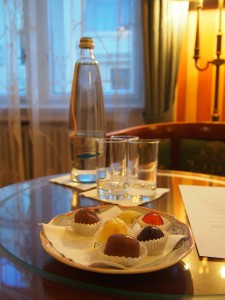 部屋のチョコレート