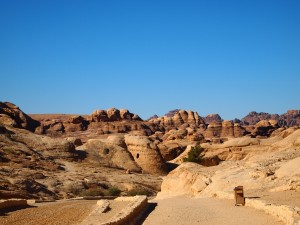 ペトラ遺跡入口