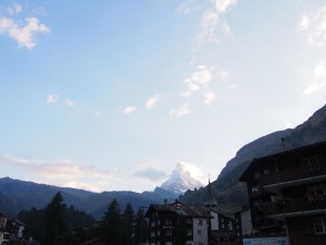 ツェルマットとマッターホルン