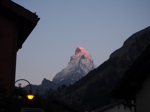 ピンクマッターホルン1