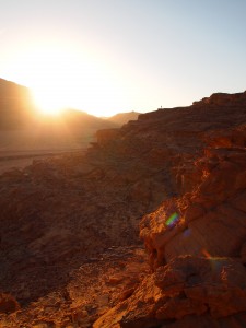 2012年最後の夕日