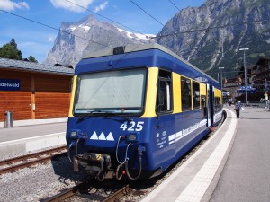 アイガーと列車