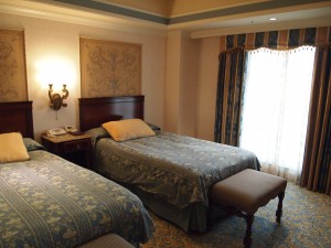 ミラコスタ・スイートのベッドルーム