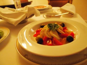 ミラコスタの食事1