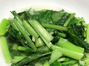 青菜炒め