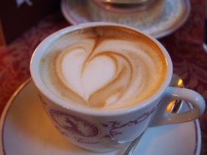 カフェ・トリノのカプチーノ