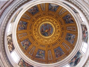 キージ礼拝堂の天井