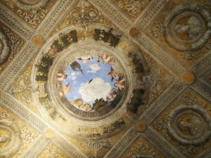 夫婦の間の天井