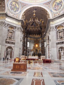 聖ピエトロ大聖堂の天蓋