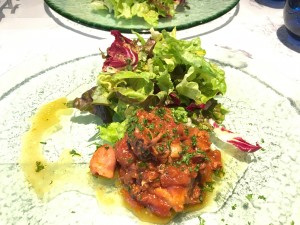 イイダコのトマトソース