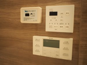 浴室操作パネル