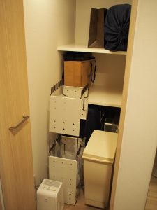 玄関物入・入居後