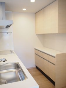 新居のキッチン