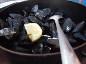 ムール貝の白ワイン蒸し