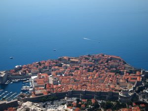 ドゥブロヴニク山の上から