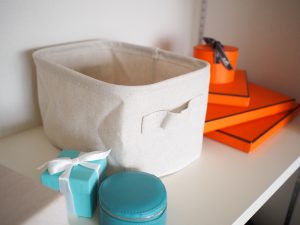 明日の持ち物入れ