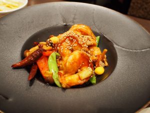 海老のゴンバオソース