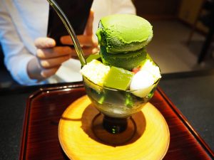 抹茶パフェ