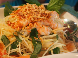 パパイヤのサラダ